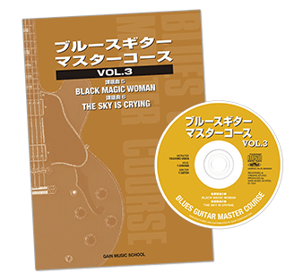 ブルースギター・マスターコースVol.3教則本