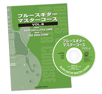 ブルースギター・マスターコースVol.6教則本