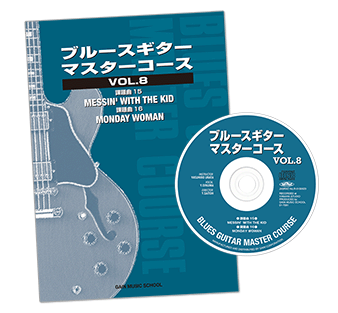 ブルースギター・マスターコースVol.8教則本